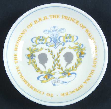 Tuscan Royalty Giftware Prince Charles & Diana Wedding Coaster - No Box