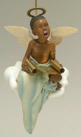 Ebony Visions-Angel Series Ornaments by Thomas Blackshear