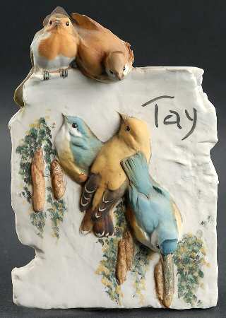Advertising Signs Sculptured Birds-Blue,Tan,Yellow - Advertising Signs