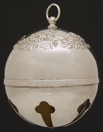 Sleigh Bell-Silverplate Ornament by Towle Silver