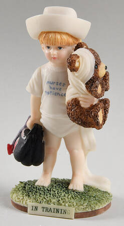 In Training By Fran Baggett Love Heals All Things-Nurse,Girl - No Box
