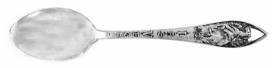 Nevada Souvenir Spoon by Unknown Mfg Silver