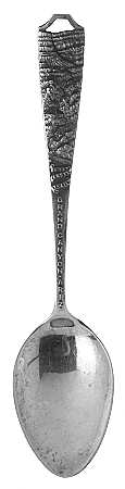 Arizona Souvenir Spoon by Unknown Mfg Silver