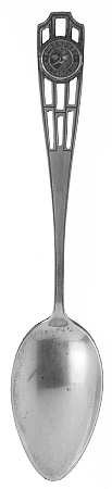 North Carolina Souvenir Spoon by Unknown Mfg Silver