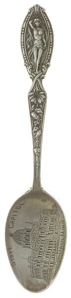 Minnesota Souvenir Spoon by Unknown Mfg Silver