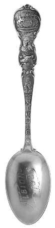 Michigan Souvenir Spoons by Unknown Mfg Silver