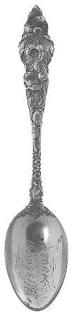 Missouri Souvenir Spoon Missouri 1902 - No Box