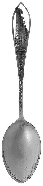 Missouri Souvenir Spoon University Of Missouri - No Box
