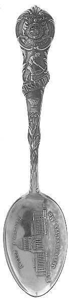 Missouri Souvenir Spoon State Capital Jefferson City - No Box