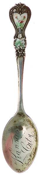 Missouri Souvenir Spoon Kansas City-Enamled - No Box