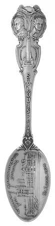 Missouri Souvenir Spoon St Louis-1904-World's Fair - No Box