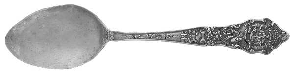 Missouri Souvenir Spoon Missouri-State Capitol On Back - No Box