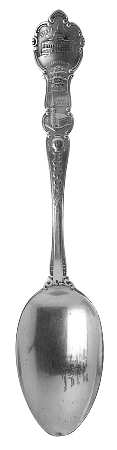 Massachusetts Souvenir Spoon by Unknown Mfg Silver