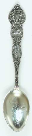 Idaho Souvenir Spoon by Unknown Mfg Silver