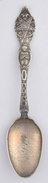Various Sterling Souvenir Spoons Order Of The Eastern Star-1917 - No Box