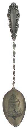 Various Sterling Souvenir Spoons Hoyt's A Midnight - No Box