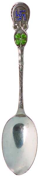 Various Sterling Souvenir Spoons Goodluck - No Box