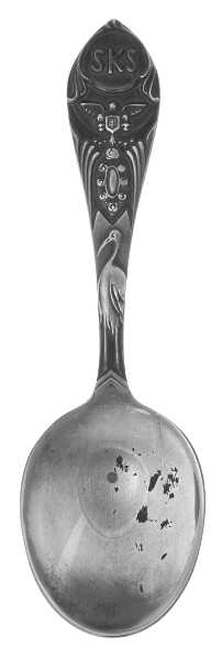 Various Sterling Souvenir Spoons Slovak Catholic Sokol - No Box