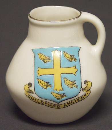 British Crested Ware by Unknown Manufacturer