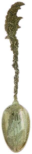 Vermont Souvenir Spoon by Unknown Mfg Silver