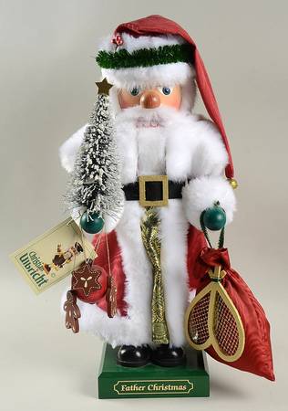 Seiffener Nutcrackers Father Christmas - No Box