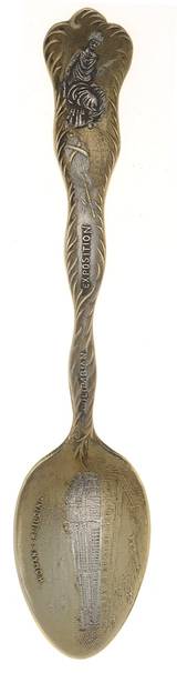 Exposition Souvenir Spoons by Unknown Mfg Silver