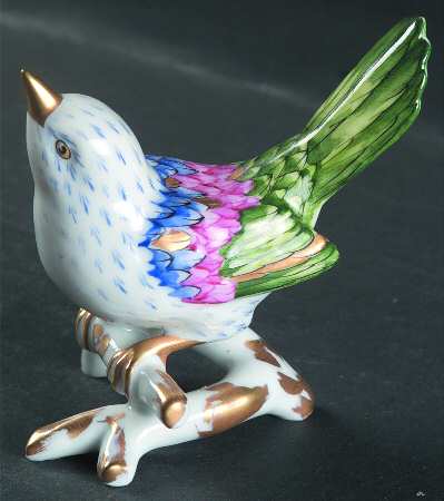 Vista Alegre Figurines Sparrow-Head Up  - Boxed