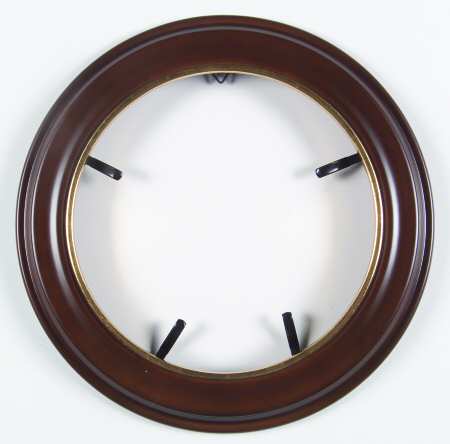 Van Hygan & Smythe Plate Accessories Woodridge Walnut-Gold Accent - No Box