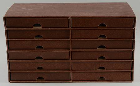 Stockton Storage Box Calendar Plate Storage System - No Box