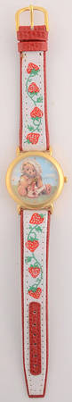 Cherished Teddies Watches Strawberry Bear  - With Box