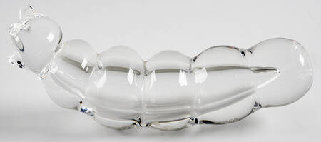 Vilca Crystal Figurines Caterpillar-Clear - No Box by Vilca
