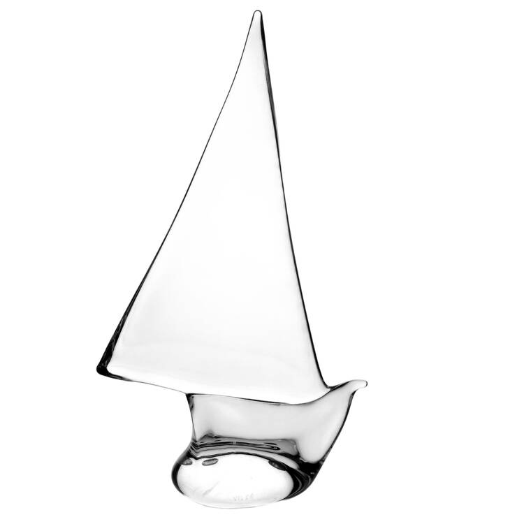 Vilca Crystal Figurines Sailboat - No Box by Vilca