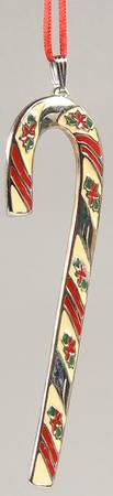 Candy Cane-Ornament Peppermint - No Box