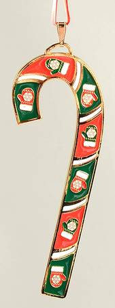 Candy Cane-Ornament Mittens - No Box