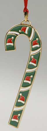 Candy Cane-Ornament Santa Hats - No Box