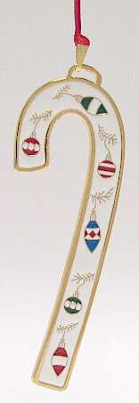 Candy Cane-Ornament Christmas Balls - No Box