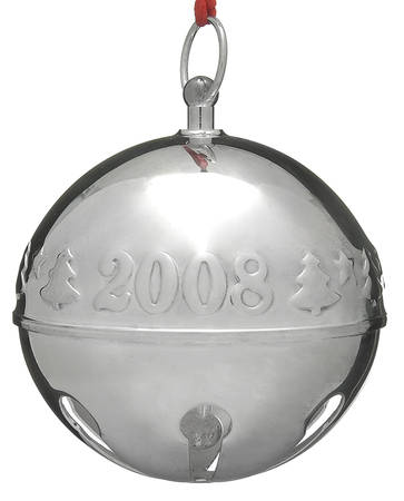 Sleigh Bell-Silverplate Ornament Trees - No Box