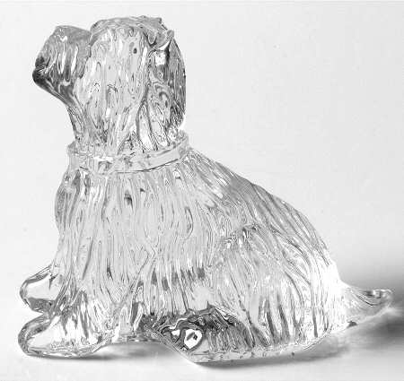 Waterford Crystal Figurine Yorkshire Terrier - No Box