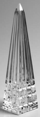 Waterford Crystal Paperweight Obelisk/Monument - No Box