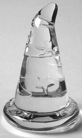 Waterford Crystal Paperweight Mickey's Sorcerer Hat - No Box
