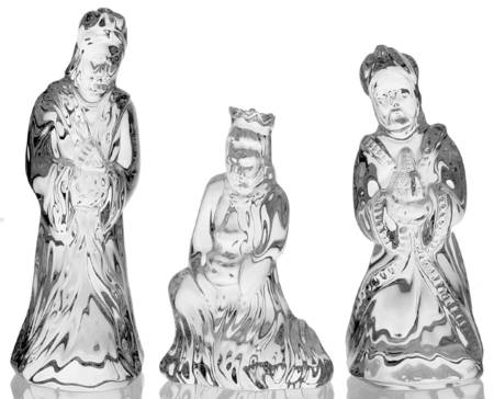 Waterford Nativity Figurines Wise Men Boxed Set Of 3 - Boxed