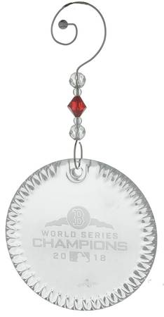 Waterford Christmas Ornament Boston Red Sox Champions - Boxed by Waterford Crystal