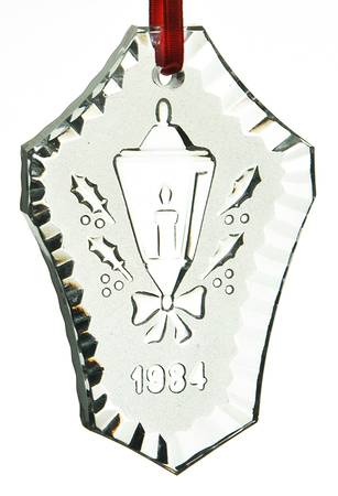 Crystal-Annual Ornament Christmas Lamp - No Box