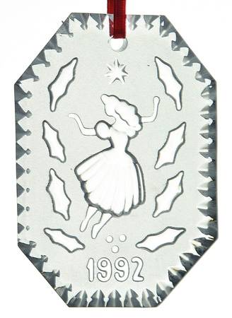 Crystal-Annual Ornament 9 Ladies Dancing - No Box