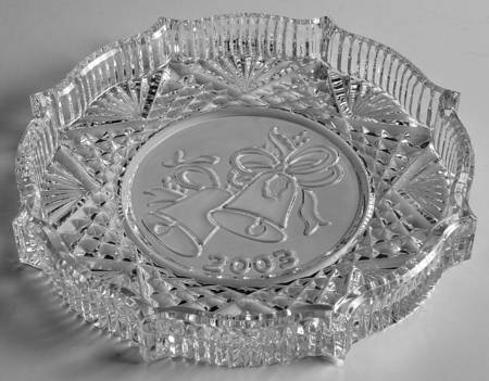 Songs of Christmas-Plate Silver Bells - No Box