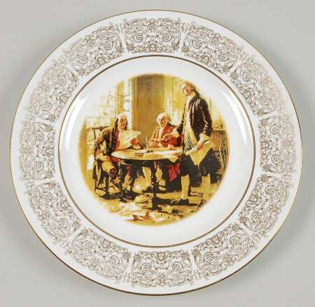 American Masterpiece Drafting Declaration Of Independence - Boxed