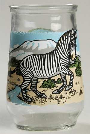 Endangered Species Glass Grevy's Zebra - No Box