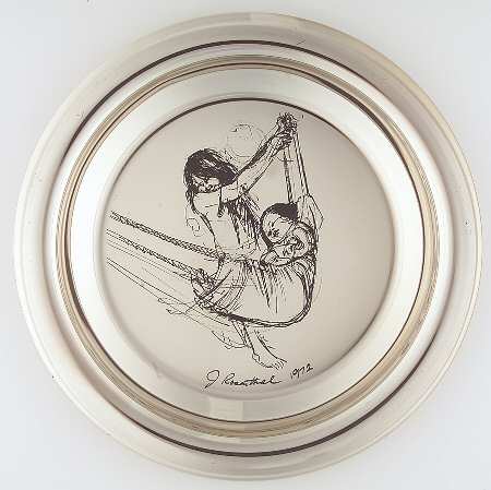 Mother's Day Plate by Wellings Mint
