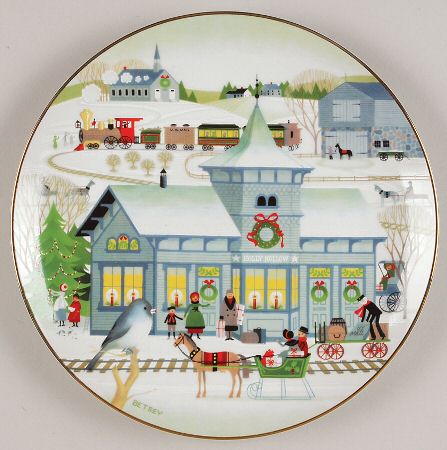 Christmas Plate by World Book