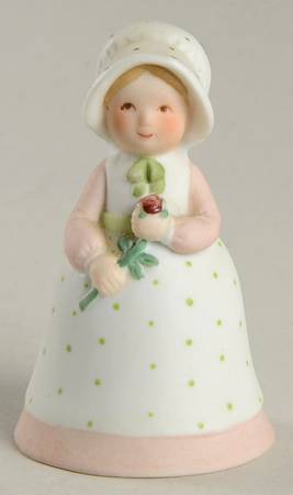 Holly Hobbie-Figurine A Mother's Momento-Bell - No Box